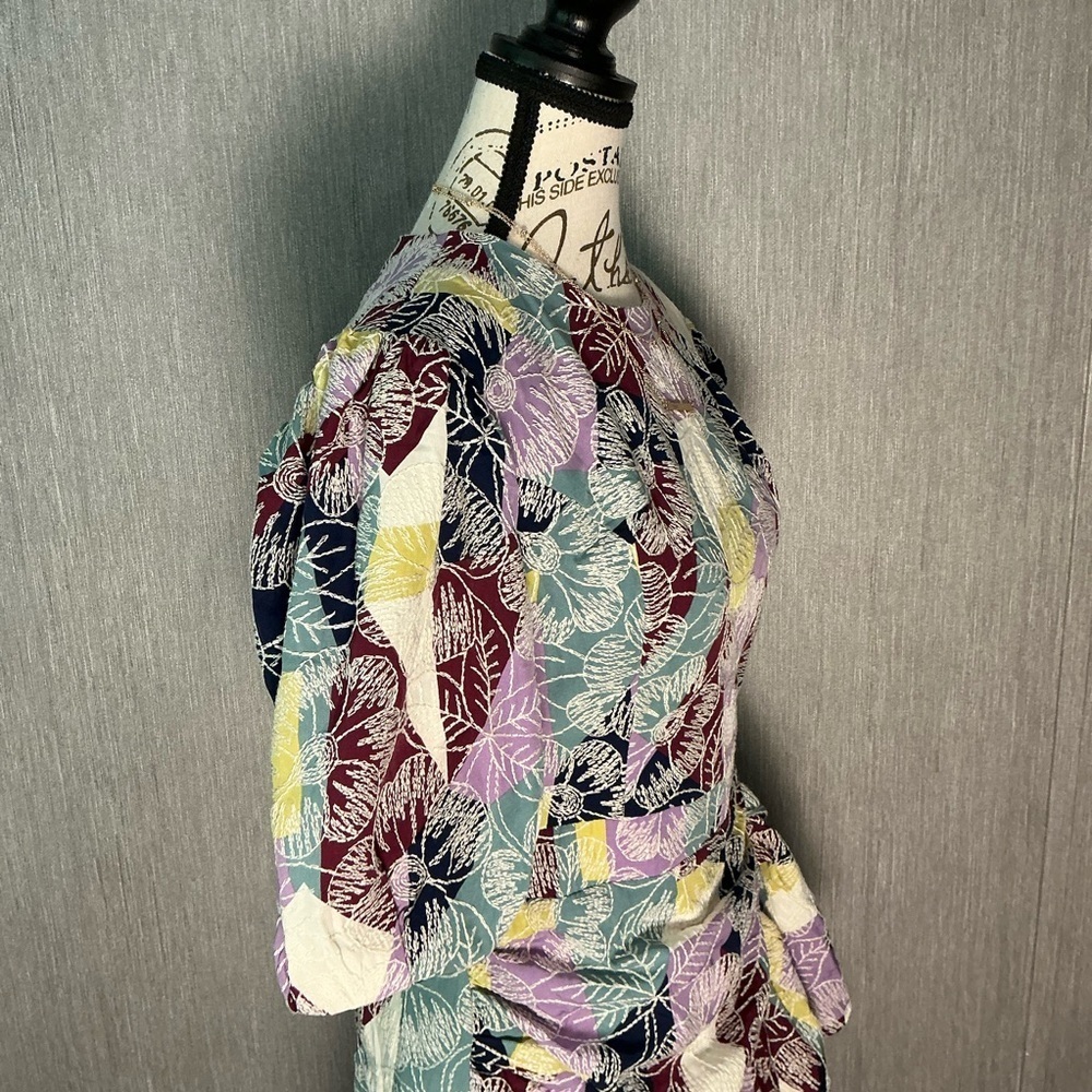 AUREUM Multicolor Geometric Mini Dress Size Small - Picture 6 of 12